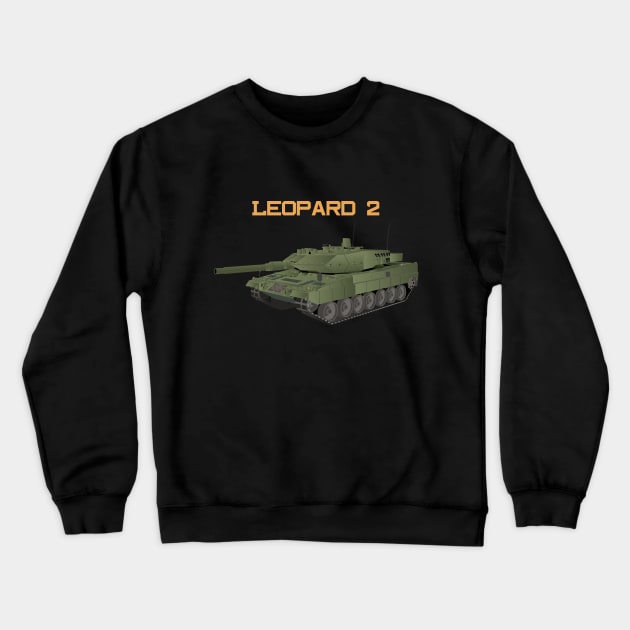 German Tank Leopard 2 Crewneck Sweatshirt by NorseTech